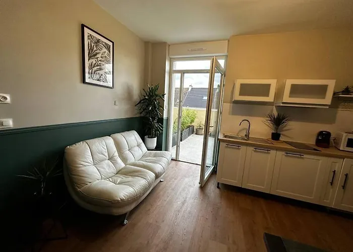 L'ecrin - Rez De Chausse - Idealement Situe - Terrasse شقة بولون-سور-مير
